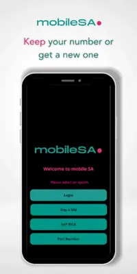 mobileSA android App screenshot 3